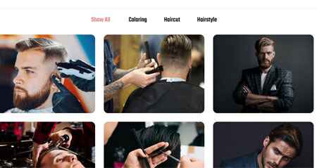 Barber social media website integration